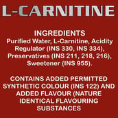 5 - Ripped Up Nutrition Liquid L-Carnitine 3500mg,  450 ml  Green Apple 