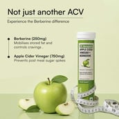 8 - HealthKart HK Vitals 3x Metabolic ACV + Berberine Effervescent, 30 tablet(s) Green Apple (Pack of 2)