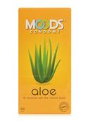 Moods Aloe Condoms, Aloe 12 Piece(s)/Pack