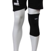 HealthViva Knee Support,  Black  Medium (37.5-42.5 Inches) 