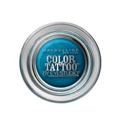 Maybelline Color Tattoo 24hr Cream Gel Shadow,   Tenacious Teal 40  Glitter 