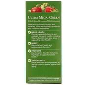 benefits - GNC Ultra Mega Green Men's Multivitamin, 60 caplets Unflavoured