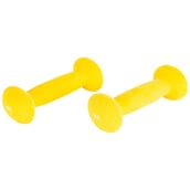 1 - B Fit USA Neoprene Dumbbell (6031),  Yellow (Set of 2)  1 kg 