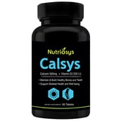 Nutriosys Calsys Calcium and Vitamin D3,  90 tablet(s)  Unflavoured 