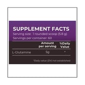 supplement - Nutrition Planet Glutamine,  0.76 lb  Black Currant 