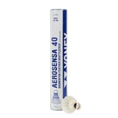 Yonex Aerosensa AS-40 Feather Shuttlecock Set, White