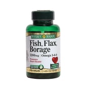 Nature's Bounty Fish Flax Borage, 60 softgels