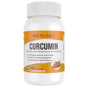 Maxgars Curcumin,  90 capsules 