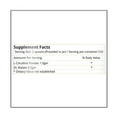 supplement - Natures Velvet L Citrulline DL Malate,  0.44 lb  Unflavoured 