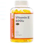 GoNutrition Vitamin E 400IU,  60 softgels 