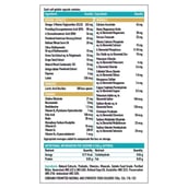 Supplement - HealthKart Multivit Gold 5-in-1-MultiVitamin OP, 90 capsules Unflavoured