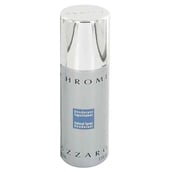 Azzaro Chrome Deodorant Spray,  150 ml  for Men 