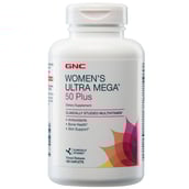 GNC Women's Ultra Mega 50 Plus,  120 caplets  Unflavoured 