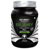 1 - Six Pack Nutrition 100% Whey,  2.2 lb  Masala Milk 
