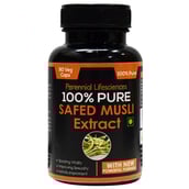 Perennial Lifesciences 100% Pure Safed Musli Extract, 90 capsules