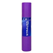 3 - Strauss Yoga Mat,  Purple  8mm 