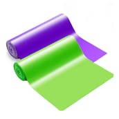 1 - Strauss Yoga Resistance Bands (Pack of 3),  Assorted  Medium Heavy and Light 