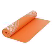 2 - Strauss Meditation Butterfly Yoga Mat,  Orange  5 mm 