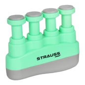 4 - Strauss Adjustable Finger Hand Grip,  Green 