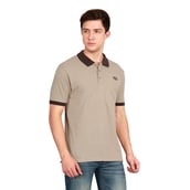6 - Rocclo T Shirt-5082,  Beige  XL 