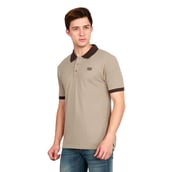 5 - Rocclo T Shirt-5082,  Beige  XL 