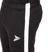 4 - Fitinc Jogger for Men with Two Side Zipper Pockets,  Black  Small 