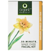 Organic Harvest Organic Shield Anti Tan Facial Kit, 50 g for All Skin Types