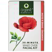 Organic Harvest Diamond Shine and Glow Facial Kit,  60 g  for All Skin Types 