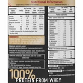 supplementfact - Alpino Sports Series ISO Pro Whey Protein Isolate, 2.2 lb Intense Chocolate