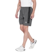 2 - Masch Mens Regular Fit Polyester Shorts,  Medium  Dark Grey 