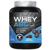 1 - Six Pack Nutrition Whey ABC,  4.4 lb  Double Chocolate 