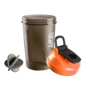 2 - Gym Brute Refuel Gym Shaker Bottle,  Orange  470 ml 