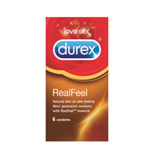 Durex Real Feel, Unflavored 6 piece(s)/pack