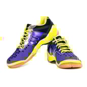 Yonex Shb 01 Y Ltd Badminton Shoes,  Yellow/Purple  Uk 7 