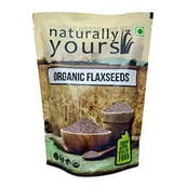 1 - Naturally Yours Organic Flaxseeds,  Unflavoured  0.500 kg 