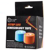 2 - Fitup Life Kinesiology Tape,  Orange  Free Size 