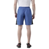 1 - Masch Mens Regular Fit Polyester Shorts (MSSH 0619 CS ST RBBLK),  Medium  Royal Blue 
