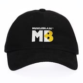 1 - MuscleBlaze Cap,  Black  Free Size 