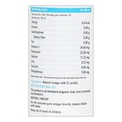 Supplement - HealthKart Filtered Apple Cider Vinegar OP,  0.5 L  Natural 