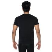 2 - DK Active Wear Half Sleeve Gym T Shirt (Hulk),  Black and Silver  Medium 