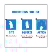 use - Fast & Up Energy Gel,  5 Piece(s)/Pack  Strawberry & Banana 