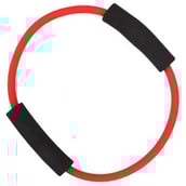 Fitsy Leg Resistance Band Ring,  Red  Free Size 