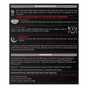 NRecommendedUsage - MuscleBlaze Mass Gainer XXL, 6.6 lb Cafe Mocha