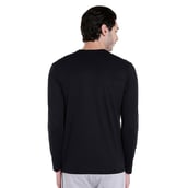 2 - Campus Sutra Color Block Men Round or Crew T Shirt,  Black & Grey  Medium 