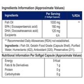 supplement - HealthXP Essential Series Fish Oil,  120 capsules 