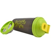 1 - Greenbee Protein Shaker,  Black Yellow & Green  700 ml 