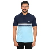 1 - Vector X Gym Wear T Shirts for Men (VTD 039),  Blue  Large 