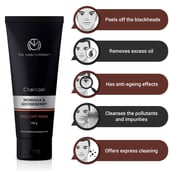 3 - The Man Company Charcoal Peel Off Mask, 100 g Moringa & Gooseberry