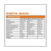 supplement - Protein Scoop Insta Gain, 8.8 lb Chocolate