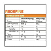 supplement - Protein Scoop Redefine,  2.2 lb  Strawberry 